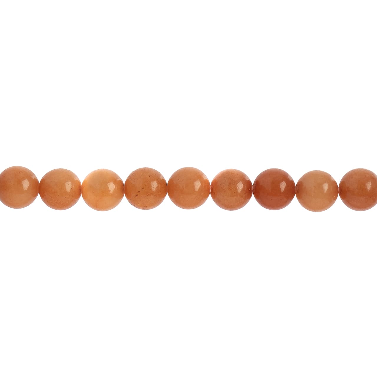 John Bead Earth's Jewels Natural Stone Round Beads, 8mm